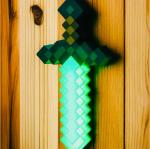 Minecraft Diamond Sword Light Paladone 16” LED Wall Mount Lamp New
