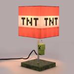 Minecraft TNT Table Lamp (Includes LED Light Bulb)