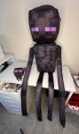 Giant Enderman Plush Toy Minecraft 84 inches long Soft NWT Licensed Official