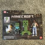 Mattel Minecraft Woodland Mansion Throwdown 4-Pack Action Figure Set (2025) NEW