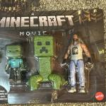 Mattel Minecraft Woodland Mansion Throwdown 4-Pack Action Figure Set (2025) NEW