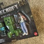 Mattel Minecraft Woodland Mansion Throwdown 4-Pack Action Figure Set (2025) NEW