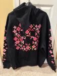 NEW Minecraft X Very Cool Shirtz Blossom Creeper Hoodie LARGE