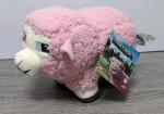 Minecraft Movie Plush Pink Sheep Fuzzy Toy Mojang Stuffed NEW 2025