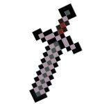Disguise Ender Dragon Classic Costume and Minecraft Netherite Sword Bundle, Child Size S (4-6)