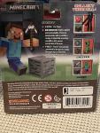4 Minecraft Series 1 Action Figures: Overworld Enderman, Steve, Creeper, Zombie