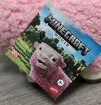 Minecraft Movie Plush Pink Sheep Fuzzy Toy Mojang Stuffed NEW 2025