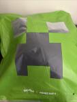 Minecraft X Very Cool Shirtz Blossom Creeper Hoodie Oversized Black 2XL NWT