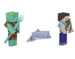 Mattel Minecraft Treasure Hunt Adventure Pack, 3.25-in Action Figures Steve,