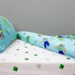 Minecraft Official Single Fitted Sheet | Grids Design | Designed for Single Bed | Soft Polyester with Elastic Edge | Perfect for Nursery | Green and White