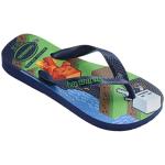 Kids' Minecraft Top Flip Flops Navy Blue