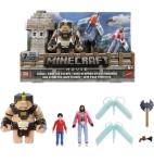 Minecraft movie A Well crafted escape figure pack3 action,figures,&accessory 7pK