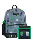 Minecraft 4-Piece Backpack and Lunch Bag Set