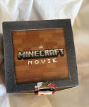 MCDONALD’S MINECRAFT MOVIE ADULT MEAL TOY ZOMBIE HAMBURGLAR & UNUSED CODE CARD