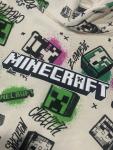 Minecraft Hoodie Boys & Big Boys’ Graphic Hoodie Embroidered Logo - 2 XL 18 NWT