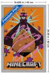 Trends International Minecraft - Enderman Wall Poster, 22.4L x 14.7W, Gray Framed Version
