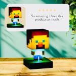 Paladone Minecraft Steve Icon Light #001 LED Night Light Figure