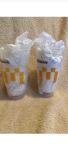 A Minecraft Movie Mcdonalds Happy Meal  2 Large Size Cups New Plastic Promo Cup