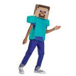 Minecraft Steve Pop Out Child Costume