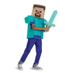 Minecraft Steve Pop Out Child Costume