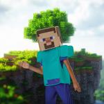 Minecraft Steve Pop Out Child Costume