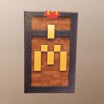 2025 Minecraft McDonalds Adult Happy Meal Hamburgler Toy With Box Top Sealed