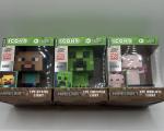 Minecraft Paladone Icons Lot of 3 Steve, Creeper, Axolotl Lights