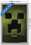 A Minecraft Movie - Creeper Teaser One Sheet Wall Poster, 22.4L" x 14.7W", Gray Framed Version