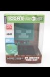 Paladone Minecraft Drowned Icon Light Series 1 LED Battery Powered Night Light