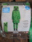 Minecraft Delux Creeper Child Kids Costume, Size Small (4-6 Years), NO MASK
