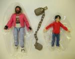 Garret The Garbage Man and Henry 3.75" Minecraft Movie Action Figures New Mattel