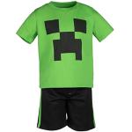 Minecraft Creeper Boys T-Shirt and Shorts Set