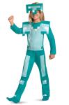 Brand New Minecraft Armor Classic Jumpsuit Child Costume