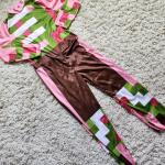 Minecraft: "Zombie Pigman" (Halloween) Costume, S. Boy Small, C. Pink/Green, NEW