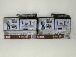 Lot of 2 Minecraft Movie:  Man’s Best Wolf – Steve & Wolf 4"-Action Figures New
