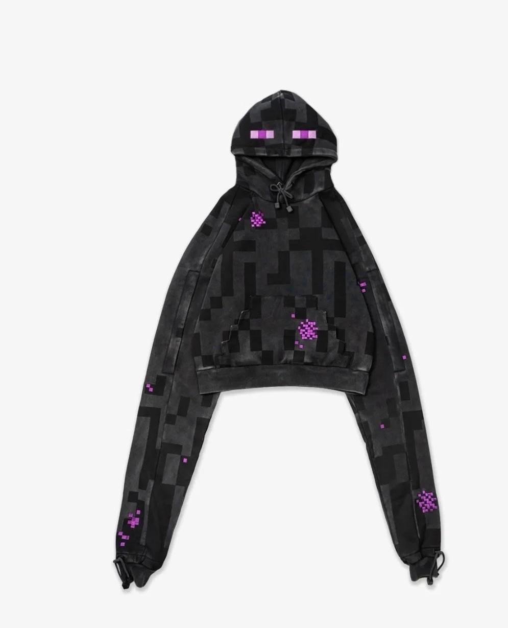Minecraft x Cool Shirz Enderman hoodie (Adult Small) ▪️ Ships fast! 