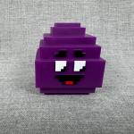 Minecraft Mcdonald’s Happy Meal Toy Grimace Egg with Unused Code Card