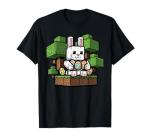 Easter Gamer Bunny Pixel Rabbit Gaming Boys Kids Youth Men T-Shirt