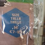 Minecraft Steve Boys Costume with Mask Size M 7-8 Blue Brown Purple