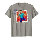 Minecraft Valentine's Day Explore Love Build Steve Arrows T-Shirt