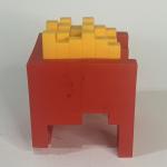 Minecraft Mcdonalds Toy Fry Helmet Video Game Microsoft Kids Collectible