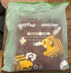 Very Cool X Minecraft Brown Bee Hoodie Men’s Small Official Authentic