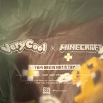VeryCool x Minecraft Bee Hooded Men's Hoodie XL Regular Size Gamer Theme