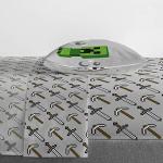 Jay Franco Minecraft Chibi College 7-Piece Twin Bedding Bundle- Includes Bed Set, Sheet Set