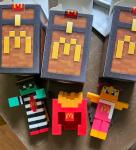 McDonalds Minecraft Zombie Hamburglar- Toys Unused CODES Cards, Birdie, Fries