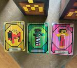 McDonalds Minecraft Zombie Hamburglar- Toys Unused CODES Cards, Birdie, Fries
