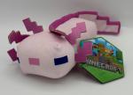 NEW 7” Minecraft Axolotl Plush Toy Factory *Complete Set*