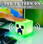 Paladone Minecraft Creeper Desk Light w Sound LED Night Light 4” New