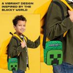 Creeper Crossbody Bag for Minecraft Fans