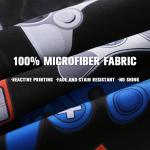 JQinHome Full Gamer Comforter Set for Boys,6 Piece Bed in A Bag 3D Video Game Bedding -All Season Soft Microfiber Down Alternative Comforter Gamer Bedding Sets for Kids(Gamepad Collection)